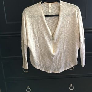 Never been worn zipper sweater. Offers accepted!