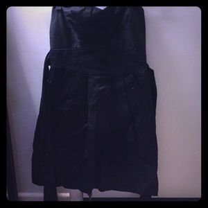 Strapless Black Dress