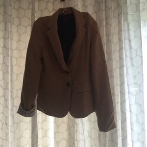 Merona Camel Blazer Size 2