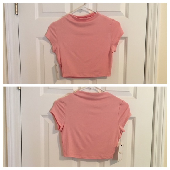 Brand new Hot Miami Styles blush colored crop top - Picture 3 of 3