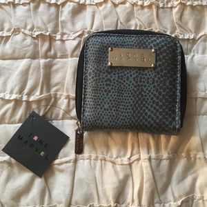 NWT JANE MARVEL BLUE "SNAKE" WALLET