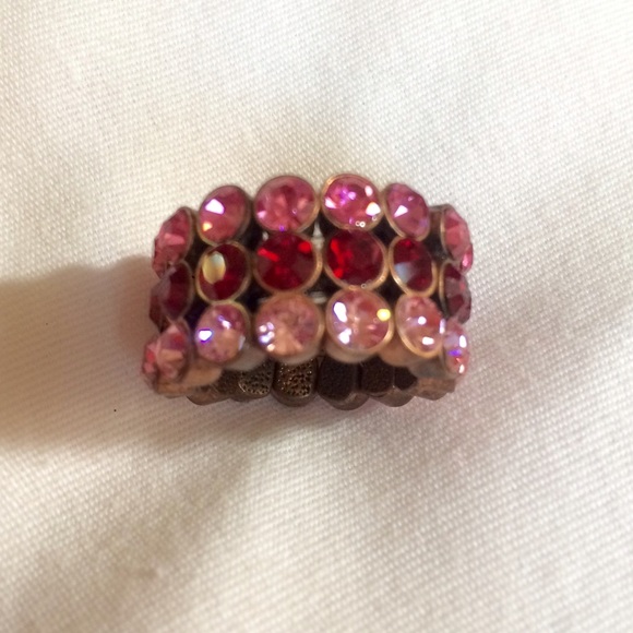 Pink Stretch Band Ring