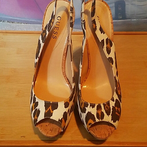 Guess Cork High Heels