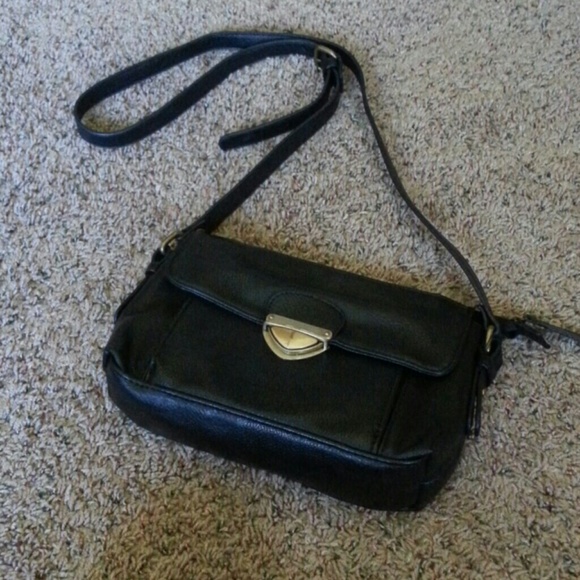 Hush Puppies black crossbody purse