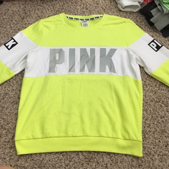 pink brand long sleeve shirt