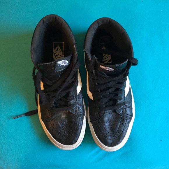 Leather sk8 highs