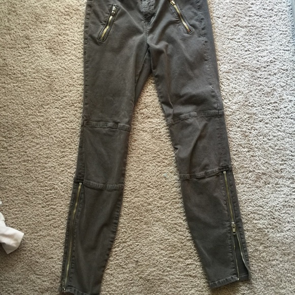 J Brand 26 forest green jeans
