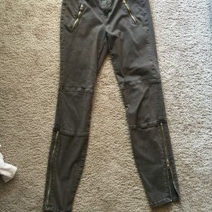 J Brand 26 forest green jeans