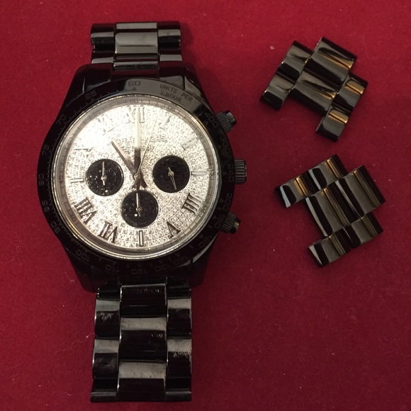 Authentic Michael Kors Layton pavé glitz watch - Picture 2 of 5