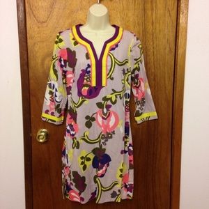 Boden Floral Tunic Dress