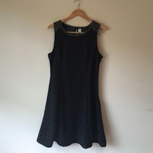 NWOT Wool Look Fit + Flare Dress