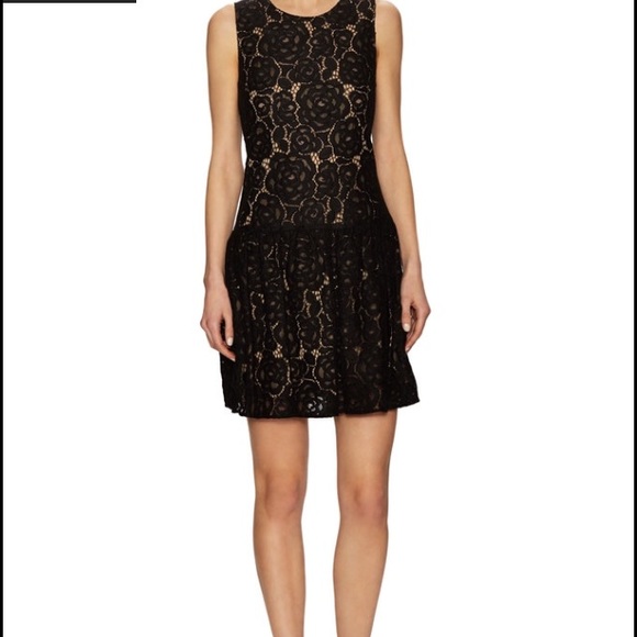 CeCe by Cynthia Steffe Vika Rose Lace Dress NWT