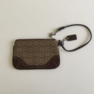 Coach wristlet