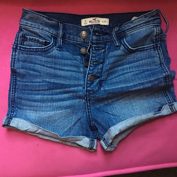 Hollister high rise shorts