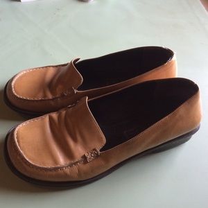 Italian Leather Via Spiga Loafers