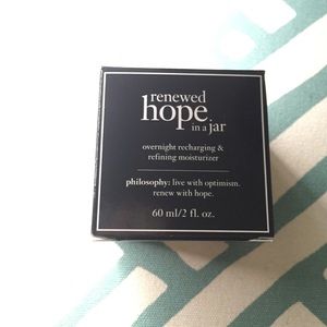 Philosophy Renewed Hope in a Jar Overnight