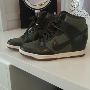 Nike Skyhi wedged sneakers