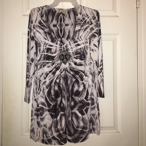 Silky long sleeve blouse