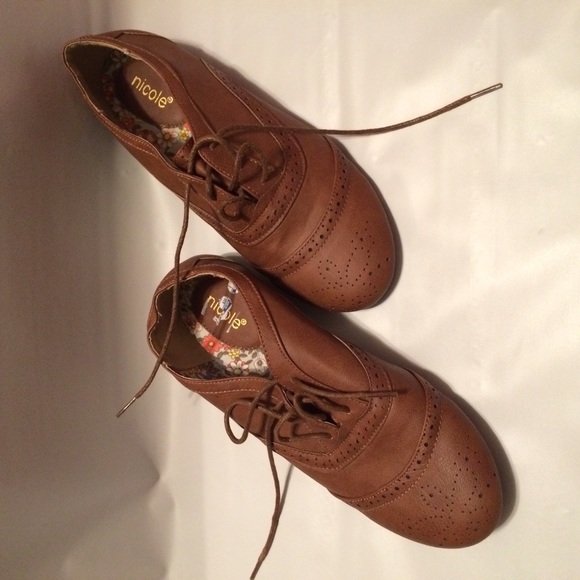 Tan Oxfords
