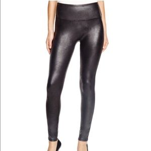 NWOT SPANX Faux Leather Leggings