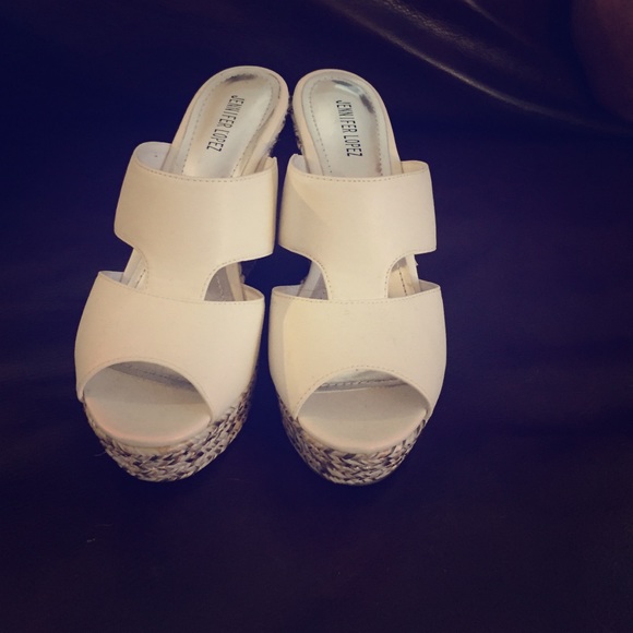 Brand new Jennifer Lopez wedges.