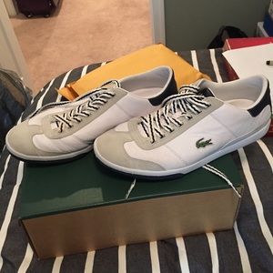 Lacoste Men's Korben Croc Tennis Shoes