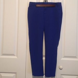 Slim cropped dress pants