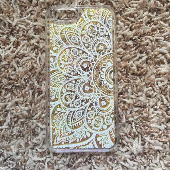 Phone case with glitter iPhone 6