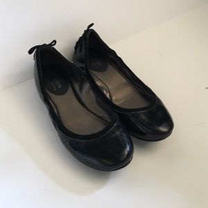 Black Patent Cole Haan flats
