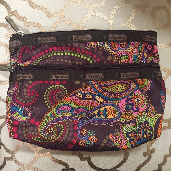 Le Sportsac Handbags - NWOT Le Sportsac  2-Zip Pouch