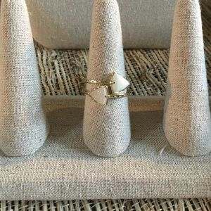 Kendra Scott Ann Stackable Ring Set size 8