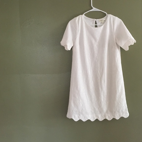 White Paisley Dress