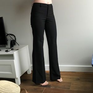 S&D wide leg black dress pants