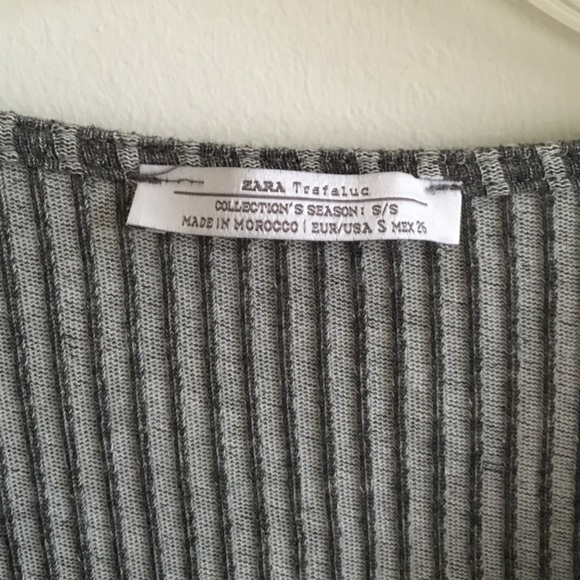 Zara short sleeve lace up top - Picture 3 of 4