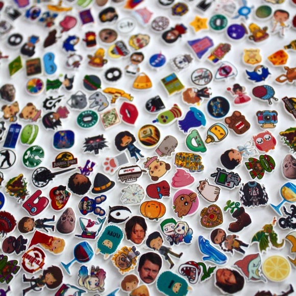 Panic at the Disco Floral Mint Green Stud Earrings - Picture 3 of 7