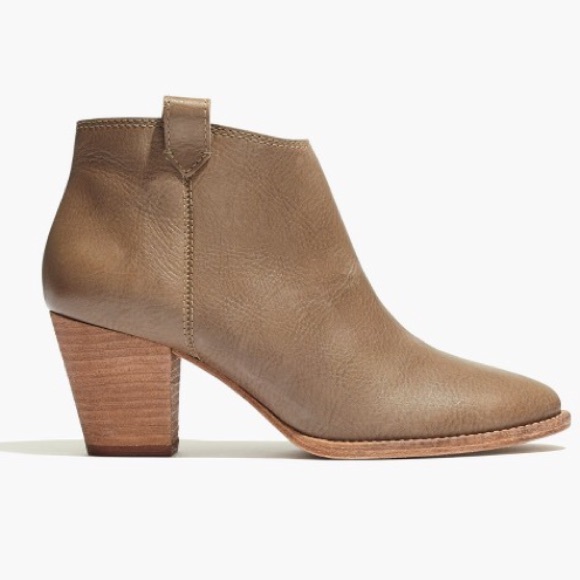 Madewell Leather Billie Boot NEW IN BOX