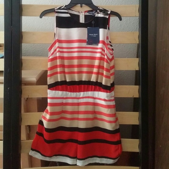 Peter Som striped romper