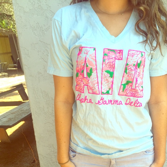 Alpha gamma delta soft tee