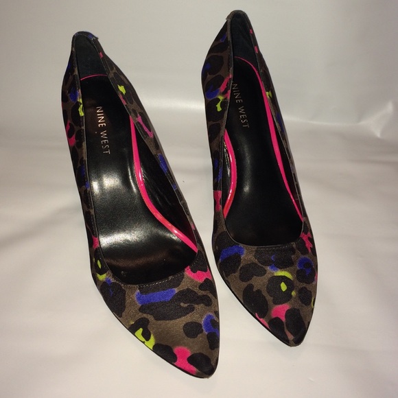 Nine West Leopard Heels