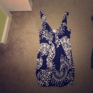 Body central sweet heart neck blouse