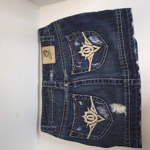 7 For All Mankind Jean Skirt