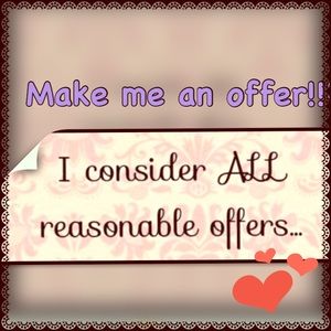 Like the item? Make an offer! I accept most offers