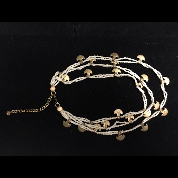 Triple layer Beaded necklace - Picture 4 of 4