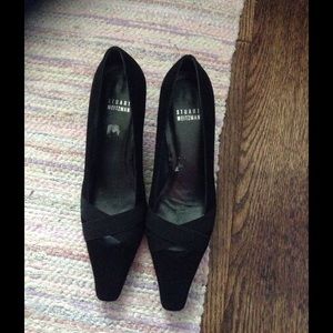 Stuart Weitzman suede pumps