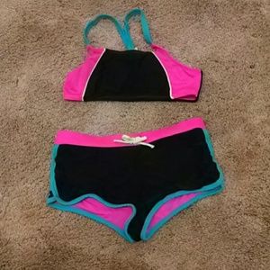 Girls 2 piece swimsuit