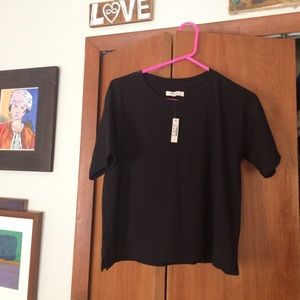 NWT Madewell crop tee!