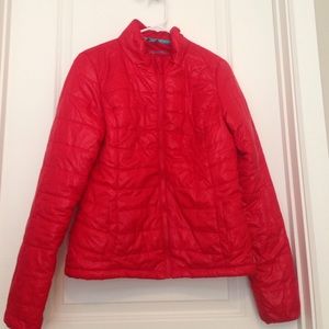 Red Puffy Jacket