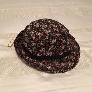 Forever 21 Floral Fedora Hat