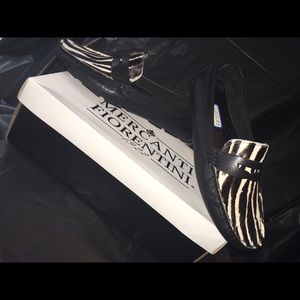 Mercanti Fiorentini Zebra Loafers