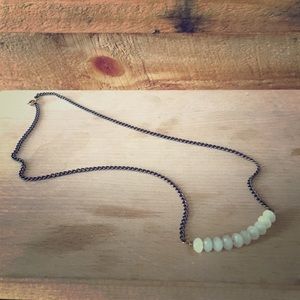 Cool Beaded-Bar necklace